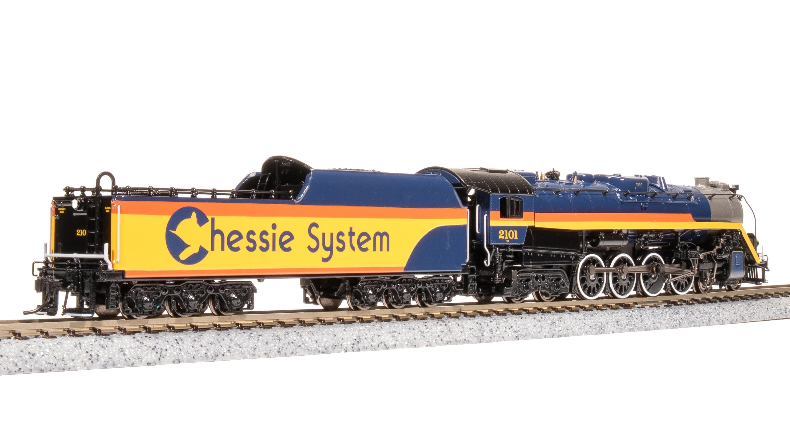 7406 Reading T1 4-8-4, Chessie Steam Special #2101, Paragon4 Sound/DC/DCC, Smoke, N - Image 6