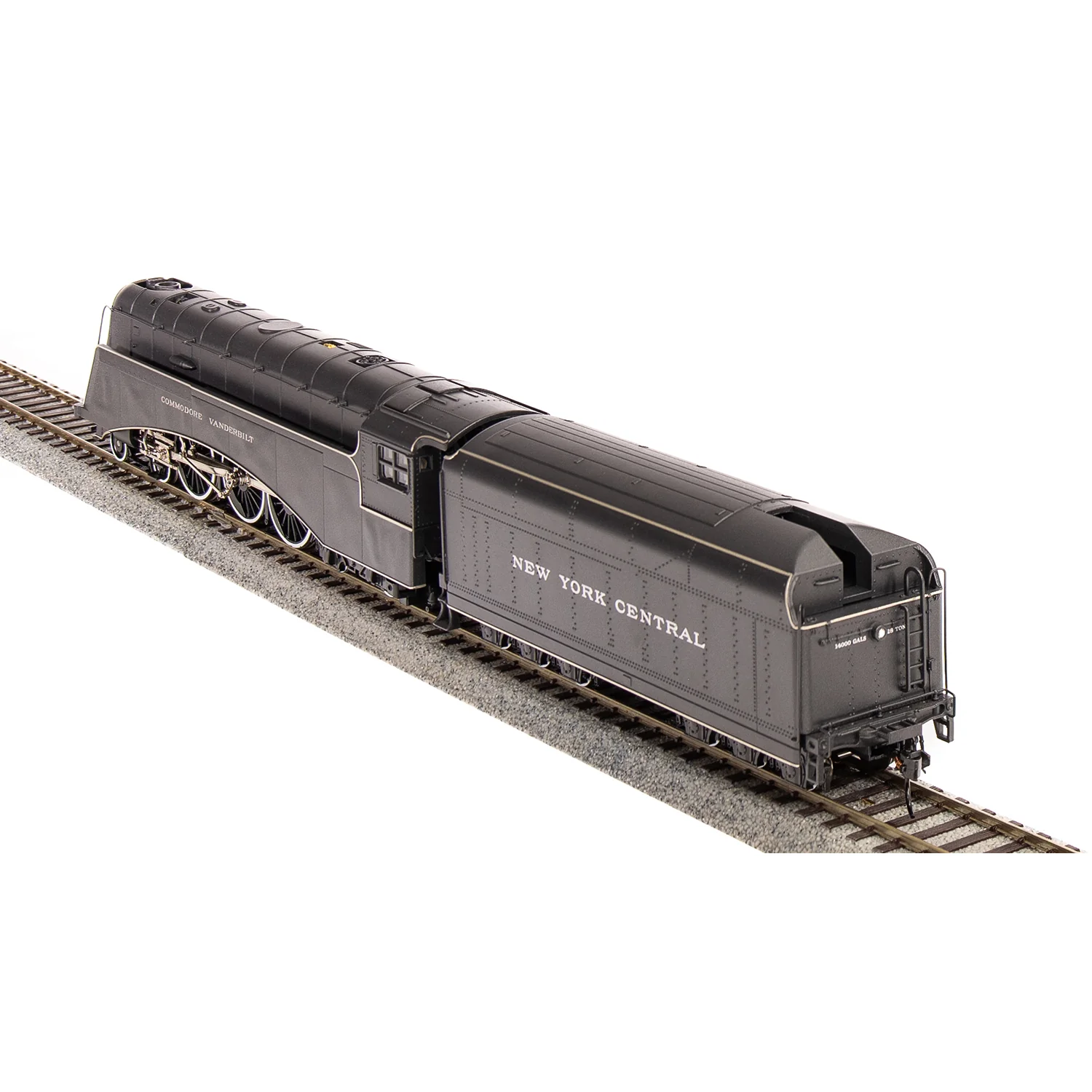 2840 NYC Commodore Vanderbilt Hudson, #5344, Spoked Drivers, Paragon4 Sound/DC/DCC, Smoke, HO - Image 6
