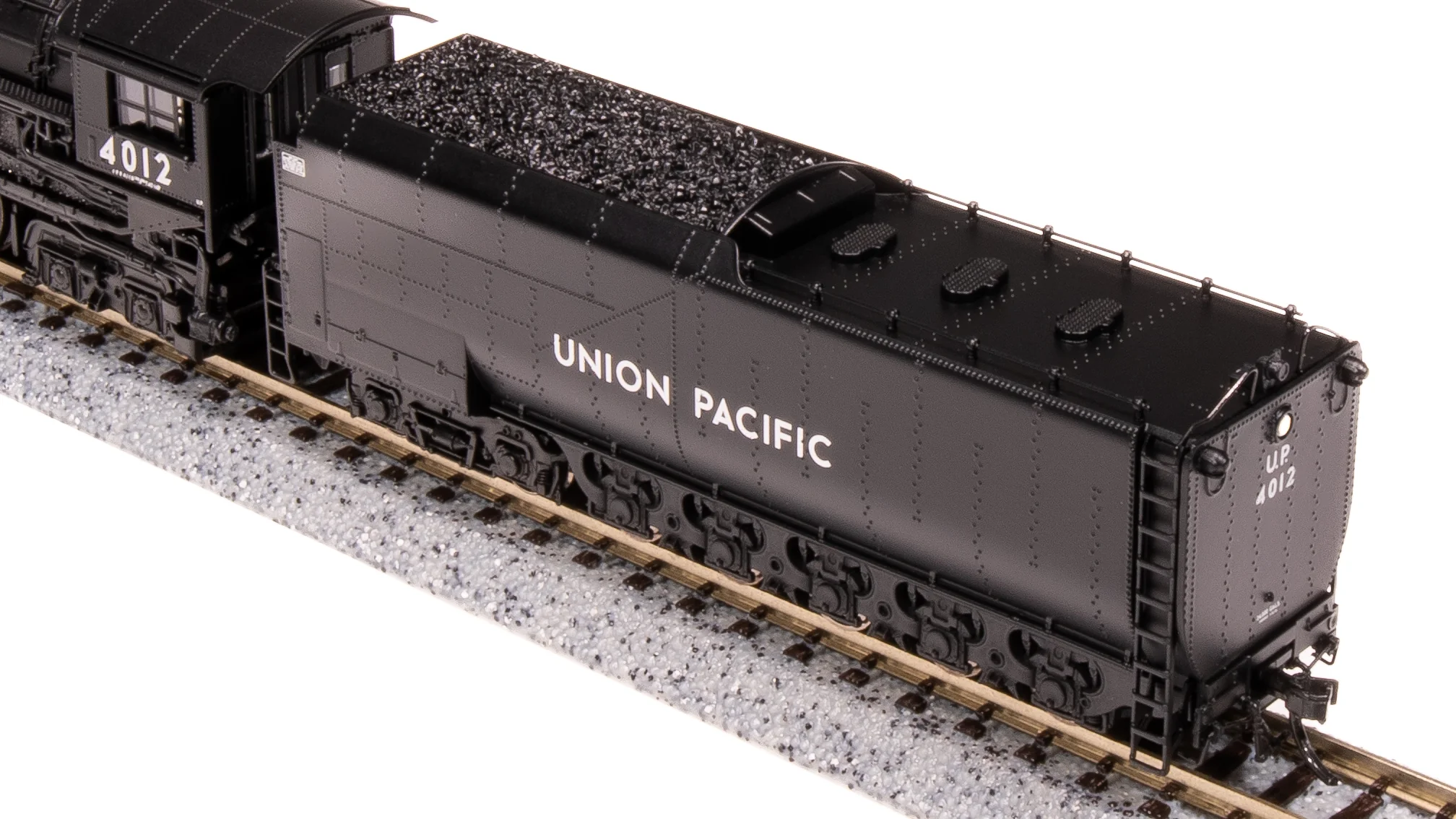 7231 UP Big Boy #4012, 1941, As-Delivered Aftercooler, 25-C-100 Coal Tender, Paragon4 Sound/DC/DCC, Smoke, N - Image 12