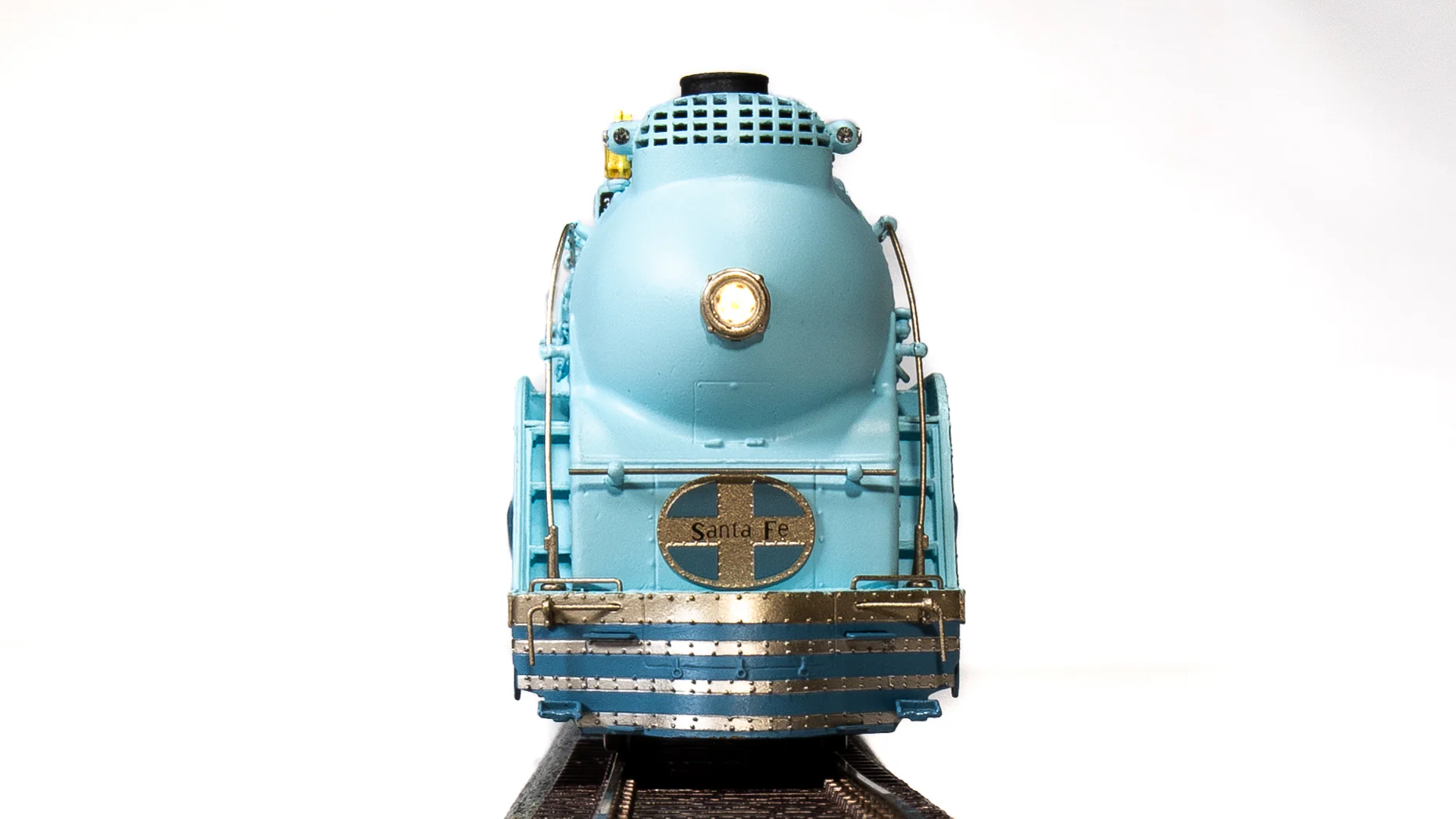 7350 ATSF Blue Goose, #3460, As-Delivered w/ 3460 on side of tender, Paragon4 Sound/DC/DCC, Smoke, HO - Image 13