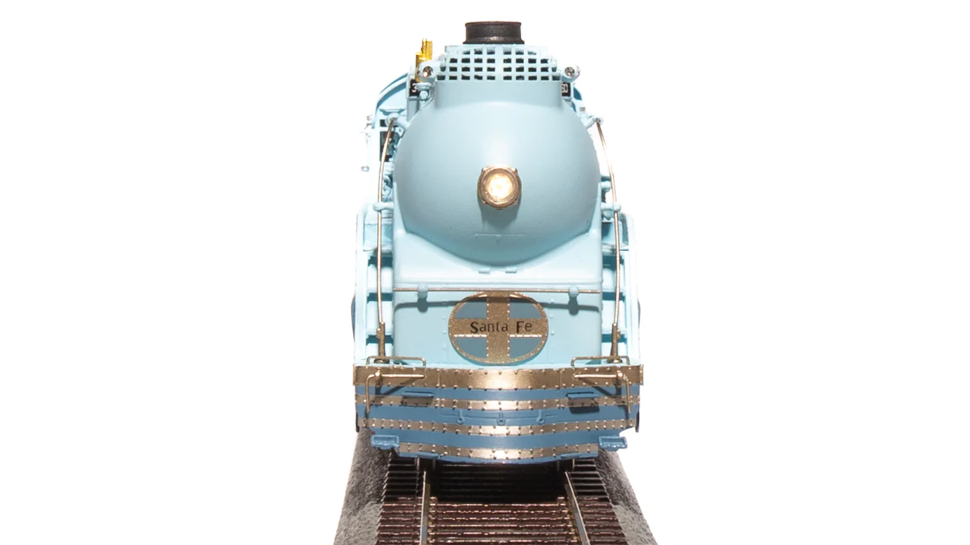 7350 ATSF Blue Goose, #3460, As-Delivered w/ 3460 on side of tender, Paragon4 Sound/DC/DCC, Smoke, HO - Image 8