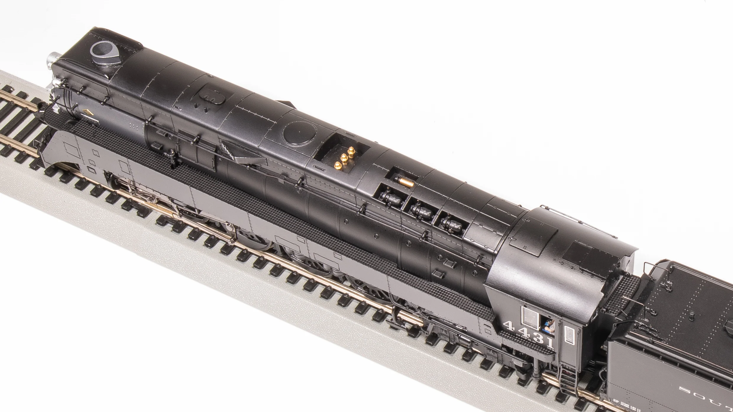 7619 Southern Pacific GS-4, #4431, In-Service, Black Paint, Paragon4 Sound/DC/DCC, Smoke, HO - Image 14