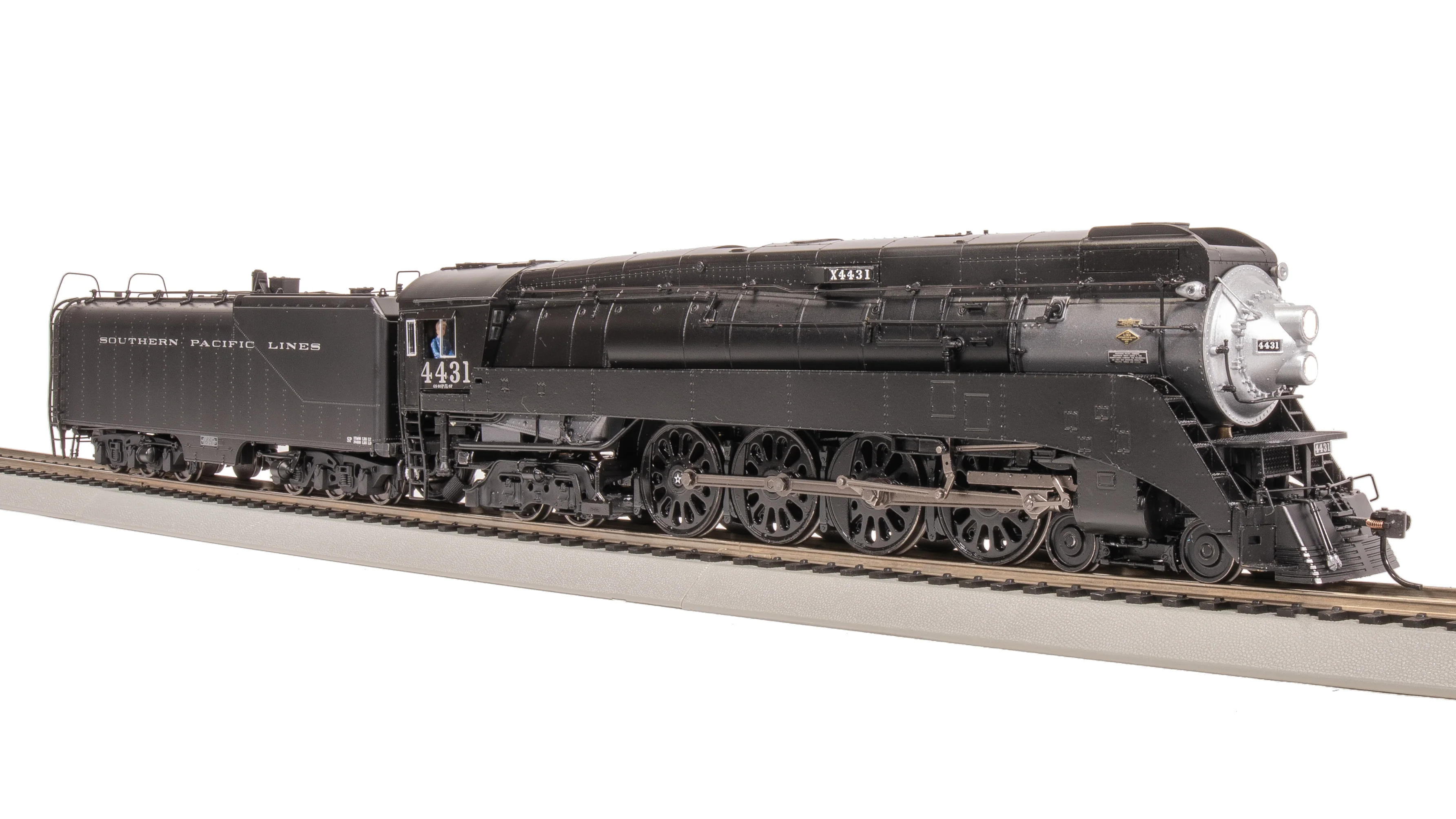 7619 Southern Pacific GS-4, #4431, In-Service, Black Paint, Paragon4 Sound/DC/DCC, Smoke, HO - Image 7
