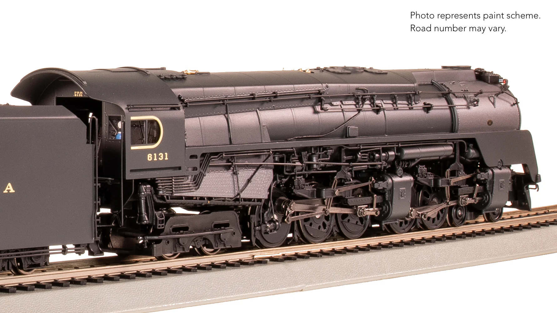 7800 PRR Q2 Duplex, 4-4-6-4, #6131, Prototype Version, 18,000 gallon tender, Paragon4 Sound/DC/DCC, Smoke, HO - Image 12
