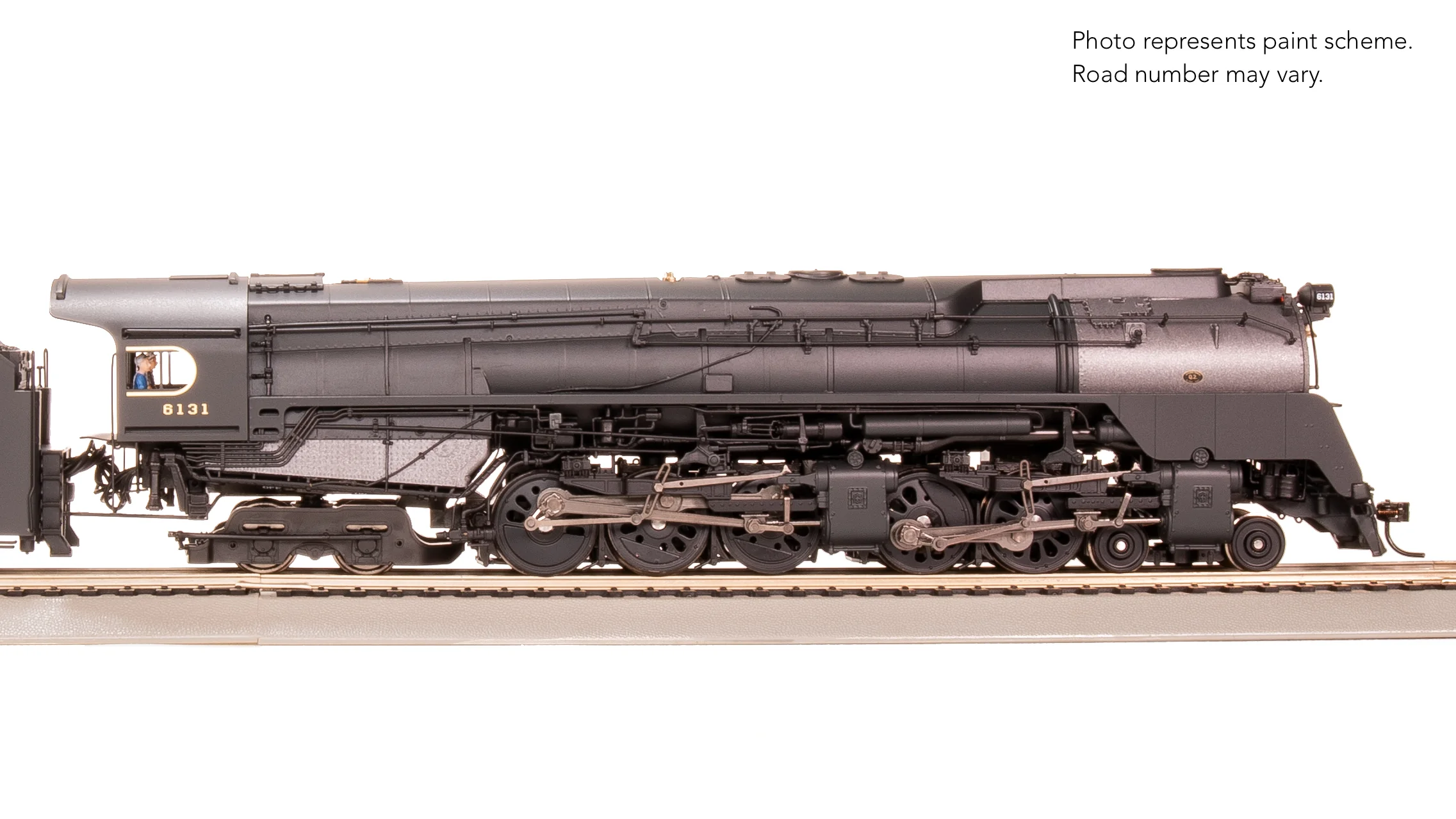 7800 PRR Q2 Duplex, 4-4-6-4, #6131, Prototype Version, 18,000 gallon tender, Paragon4 Sound/DC/DCC, Smoke, HO - Image 5
