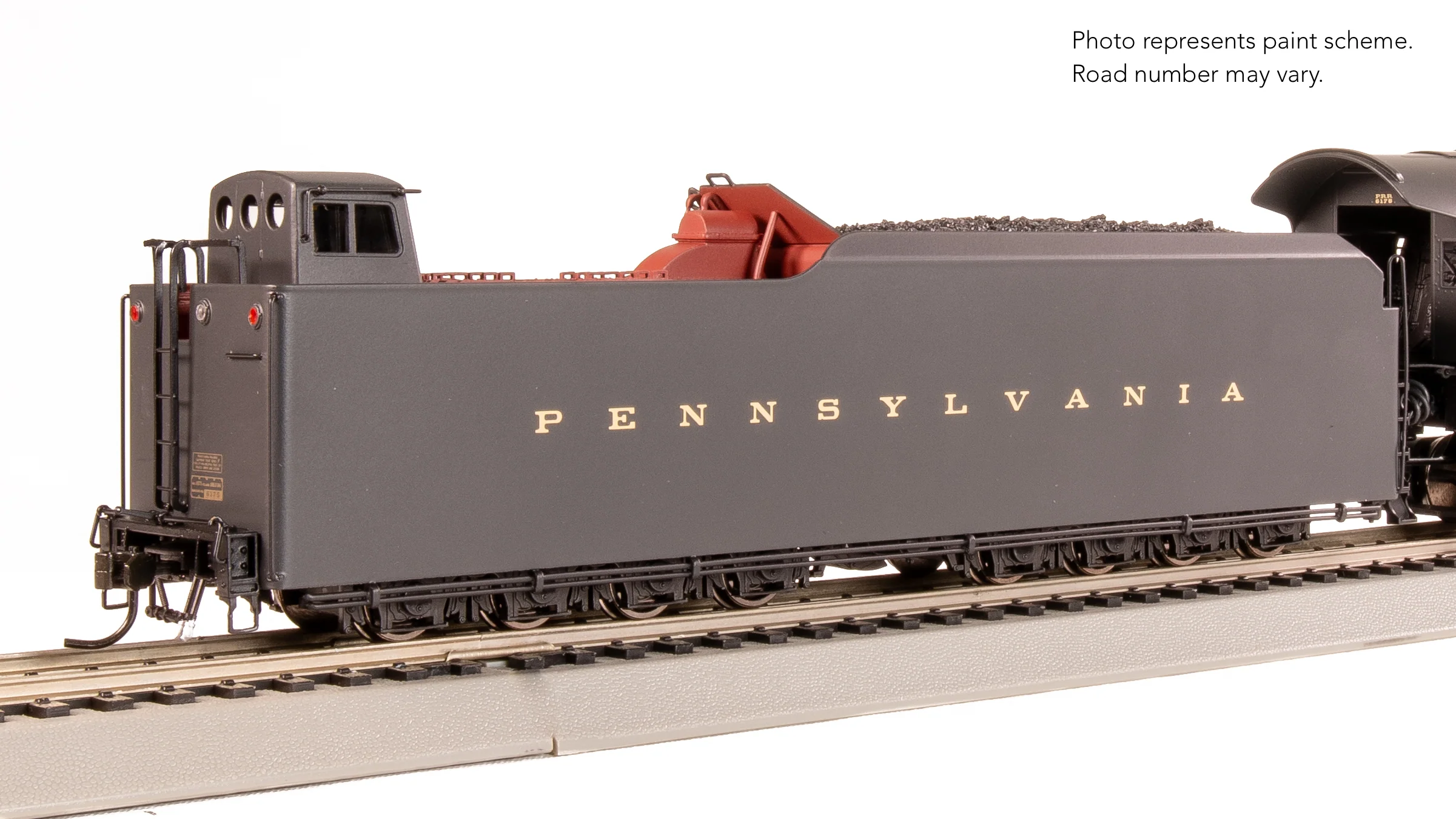 7801 PRR Q2 Duplex, 4-4-6-4, #6175, Production Version, 18,000 gallon tender, Paragon4 Sound/DC/DCC, Smoke, HO - Image 11
