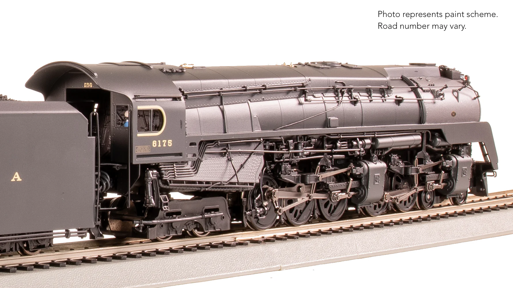 7801 PRR Q2 Duplex, 4-4-6-4, #6175, Production Version, 18,000 gallon tender, Paragon4 Sound/DC/DCC, Smoke, HO - Image 12