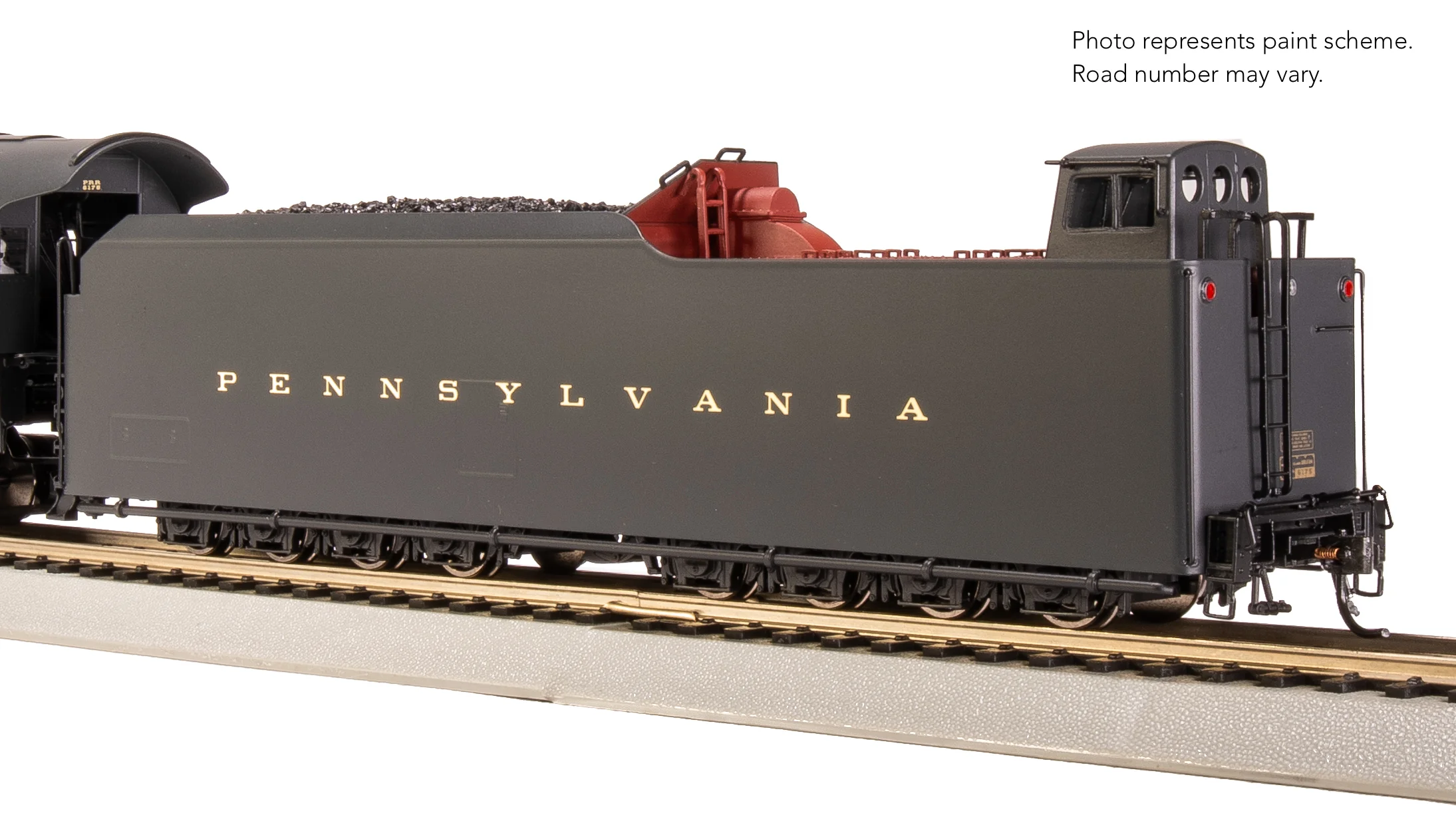 7801 PRR Q2 Duplex, 4-4-6-4, #6175, Production Version, 18,000 gallon tender, Paragon4 Sound/DC/DCC, Smoke, HO - Image 21