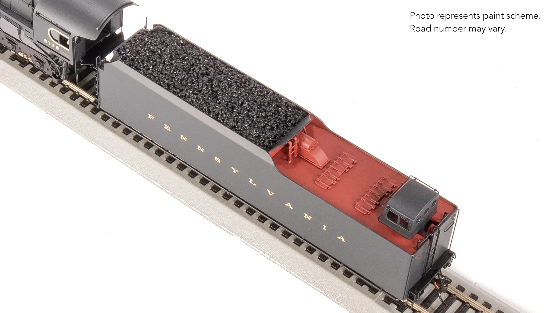 7801 PRR Q2 Duplex, 4-4-6-4, #6175, Production Version, 18,000 gallon tender, Paragon4 Sound/DC/DCC, Smoke, HO - Image 27