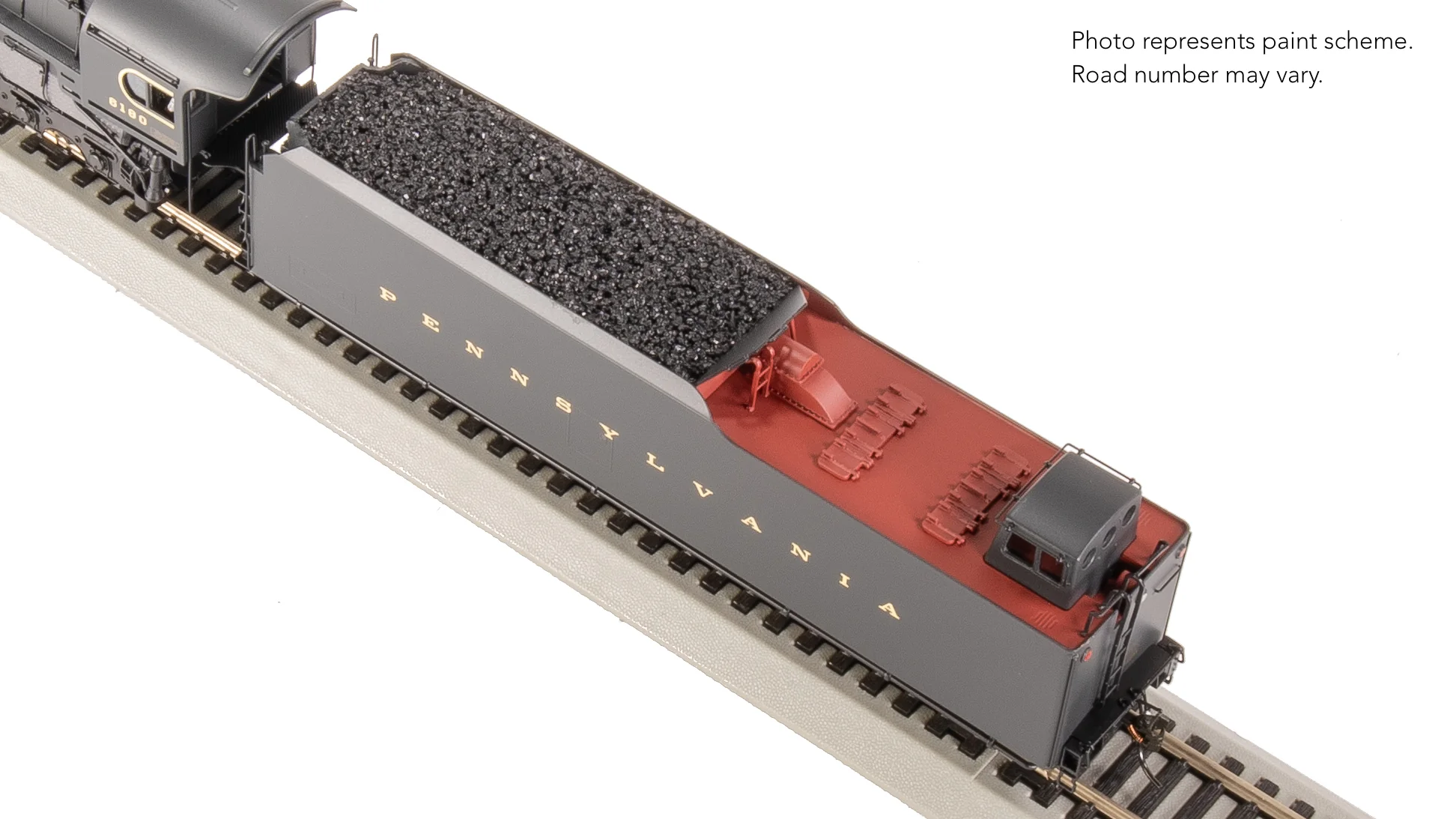 7802 PRR Q2 Duplex, 4-4-6-4, #6180, Production Version, 18,000 gallon tender, Paragon4 Sound/DC/DCC, Smoke, HO - Image 27