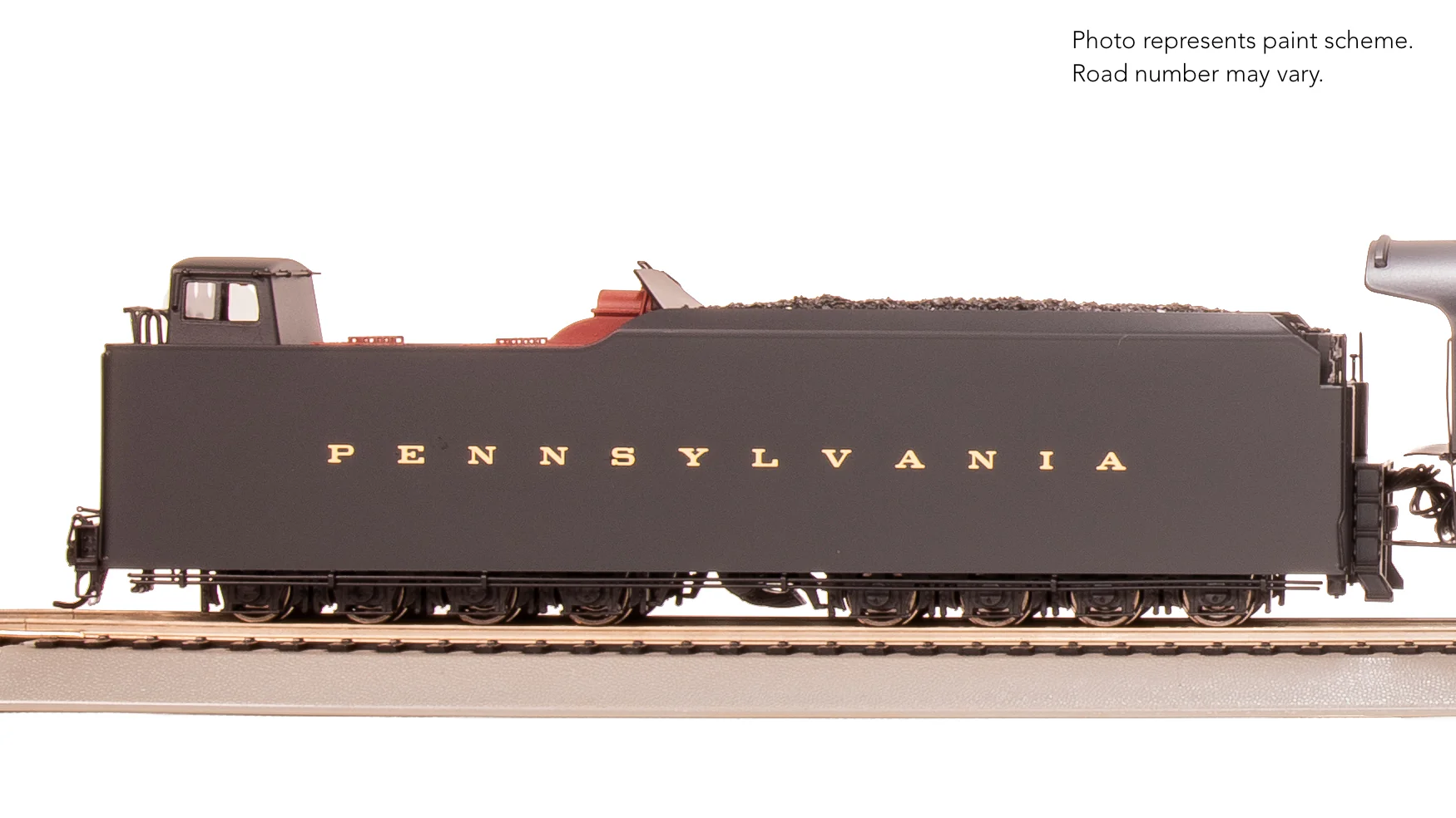 7802 PRR Q2 Duplex, 4-4-6-4, #6180, Production Version, 18,000 gallon tender, Paragon4 Sound/DC/DCC, Smoke, HO - Image 6