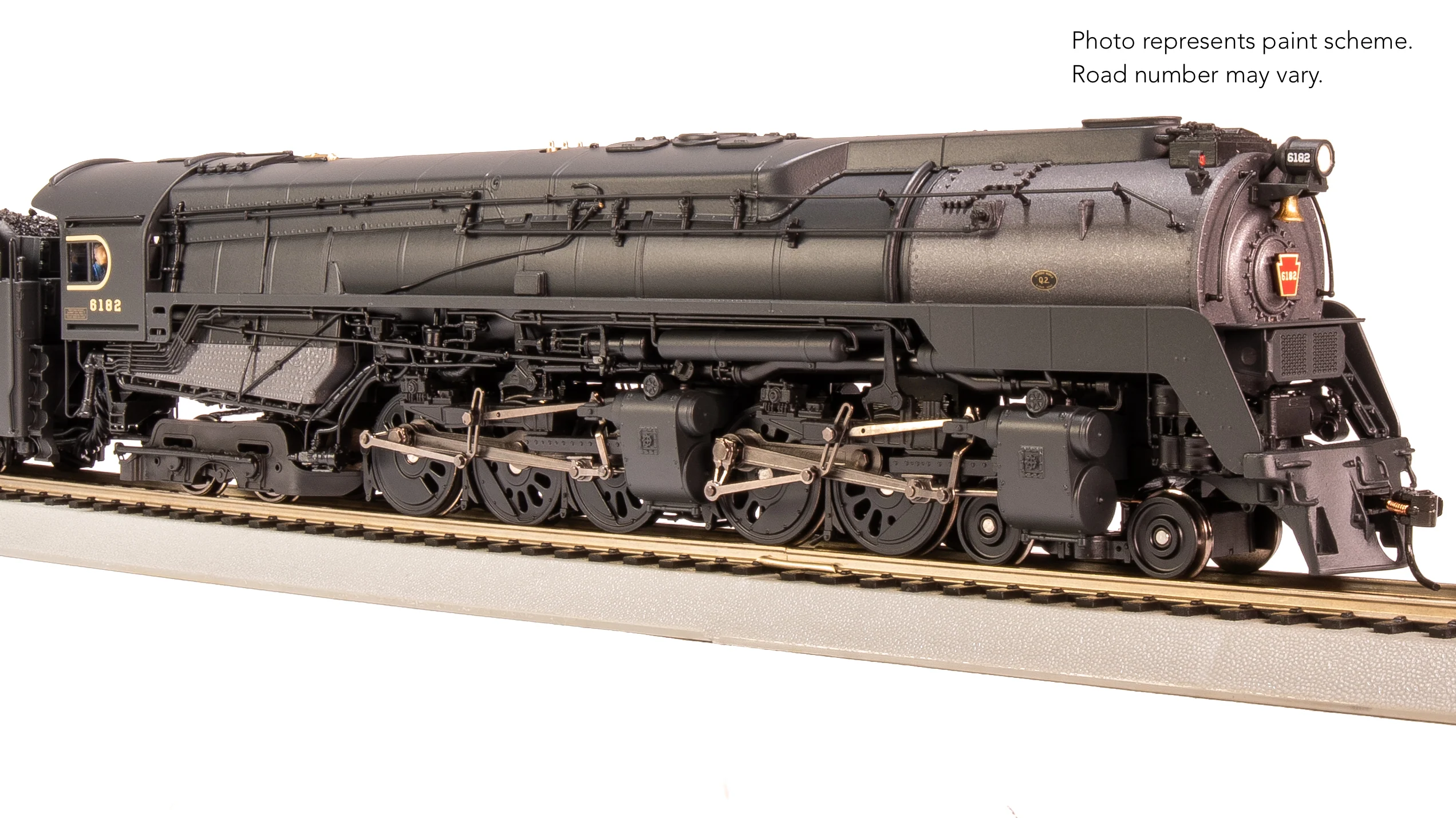 7803 PRR Q2 Duplex, 4-4-6-4, #6182, Production Version, 18,000 gallon tender, Paragon4 Sound/DC/DCC, Smoke, HO - Image 18