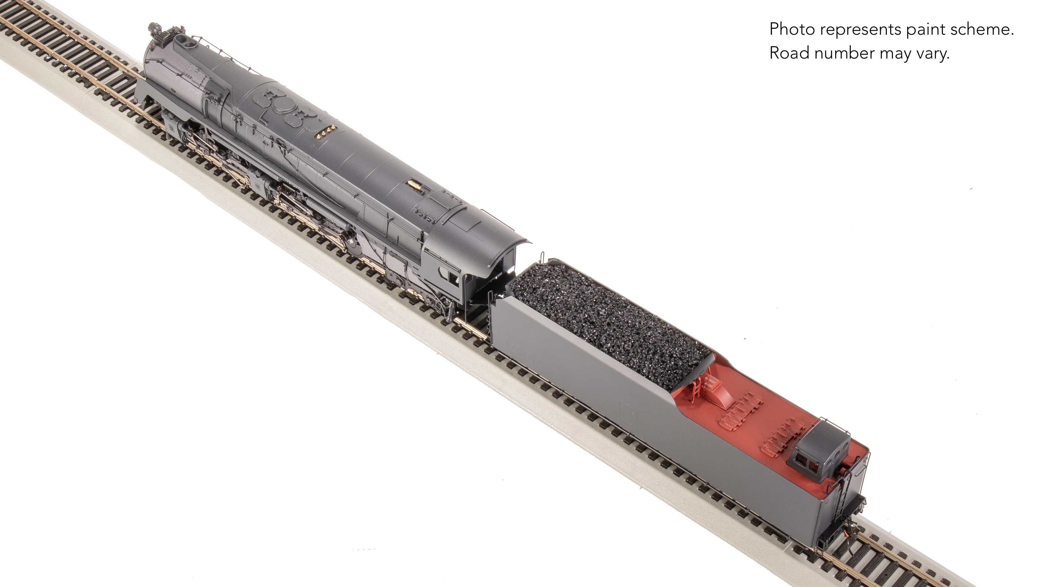 7806 PRR Q2 Duplex, 4-4-6-4, Unlettered, Production Version, 18,000 gallon tender, Paragon4 Sound/DC/DCC, Smoke, HO - Image 25