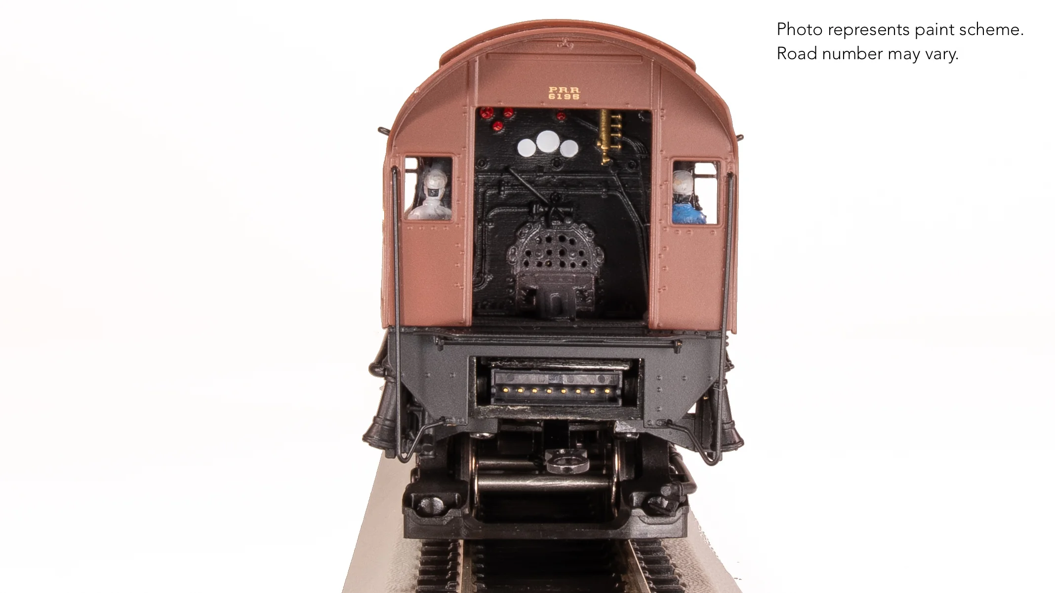 7809 PRR Q2 Duplex 4-4-6-4, #6195, Prototype Version, Tuscan Red 5-Stripe Fantasy Scheme, Paragon4 Sound/DC/DCC, Smoke, HO - Image 14