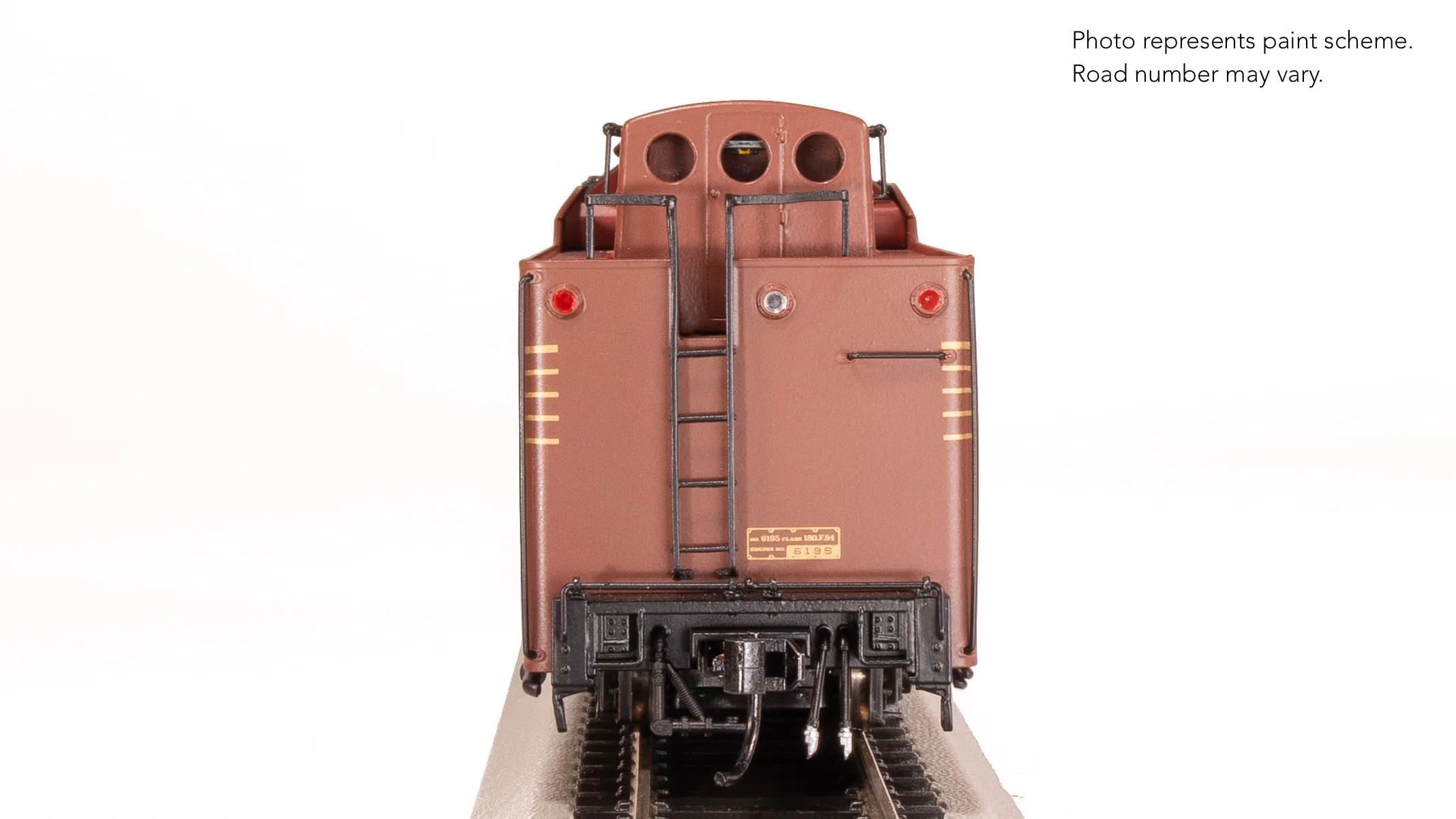 7809 PRR Q2 Duplex 4-4-6-4, #6195, Prototype Version, Tuscan Red 5-Stripe Fantasy Scheme, Paragon4 Sound/DC/DCC, Smoke, HO - Image 16