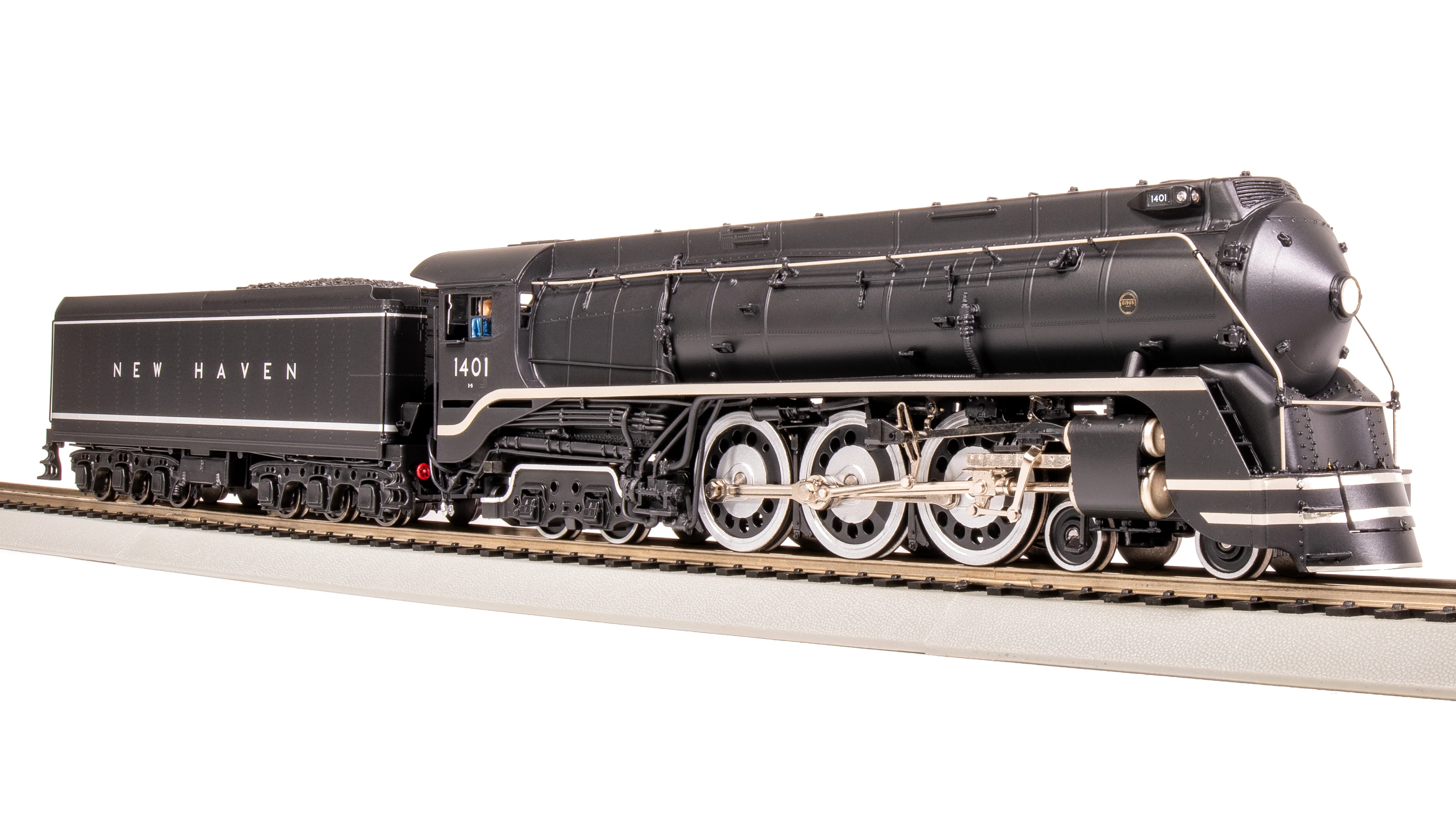 7870 New Haven I-5, #1401, Original Block Lettering, Paragon4 Sound/DC/DCC, Smoke, HO - Image 7