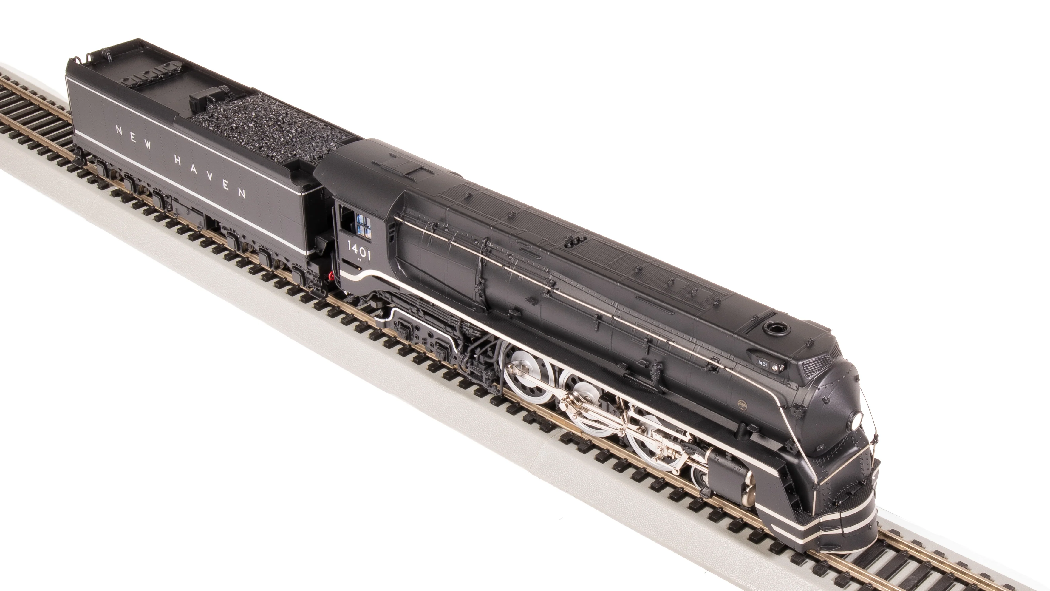 7870 New Haven I-5, #1401, Original Block Lettering, Paragon4 Sound/DC/DCC, Smoke, HO - Image 9