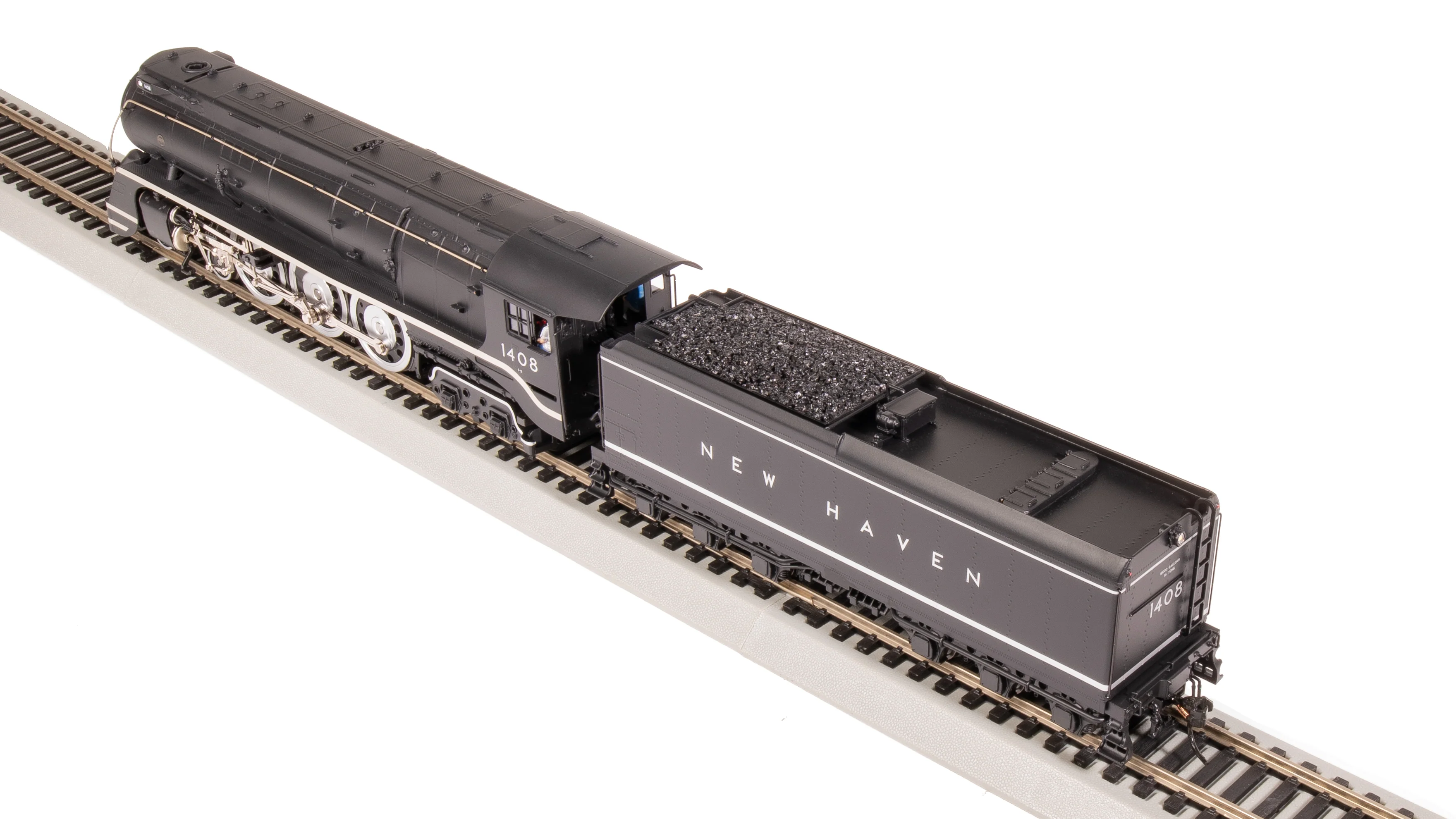 7871 New Haven I-5, #1408, Original Block Lettering, Paragon4 Sound/DC/DCC, Smoke, HO - Image 10