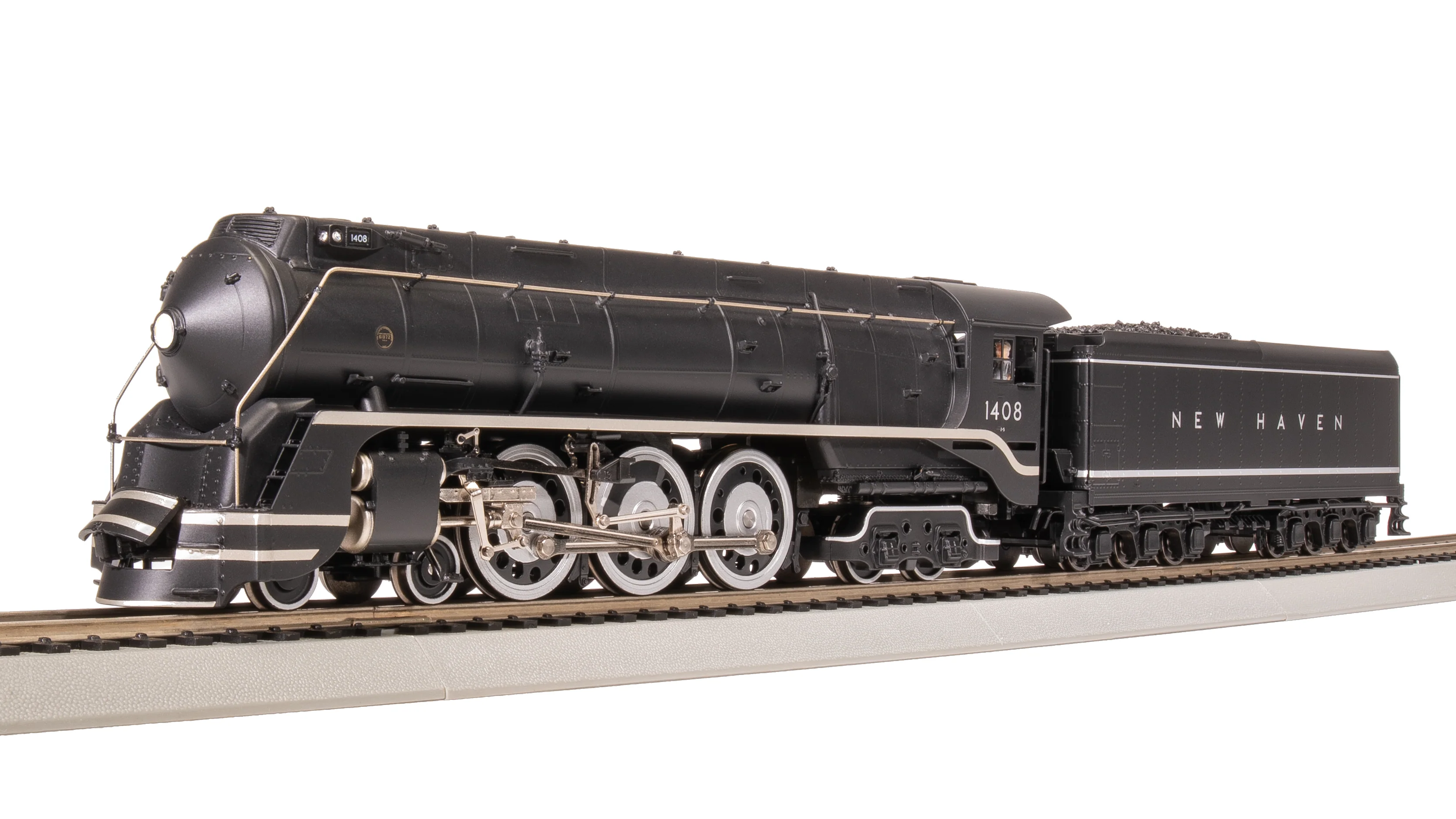 7871 New Haven I-5, #1408, Original Block Lettering, Paragon4 Sound/DC/DCC, Smoke, HO - Image 3