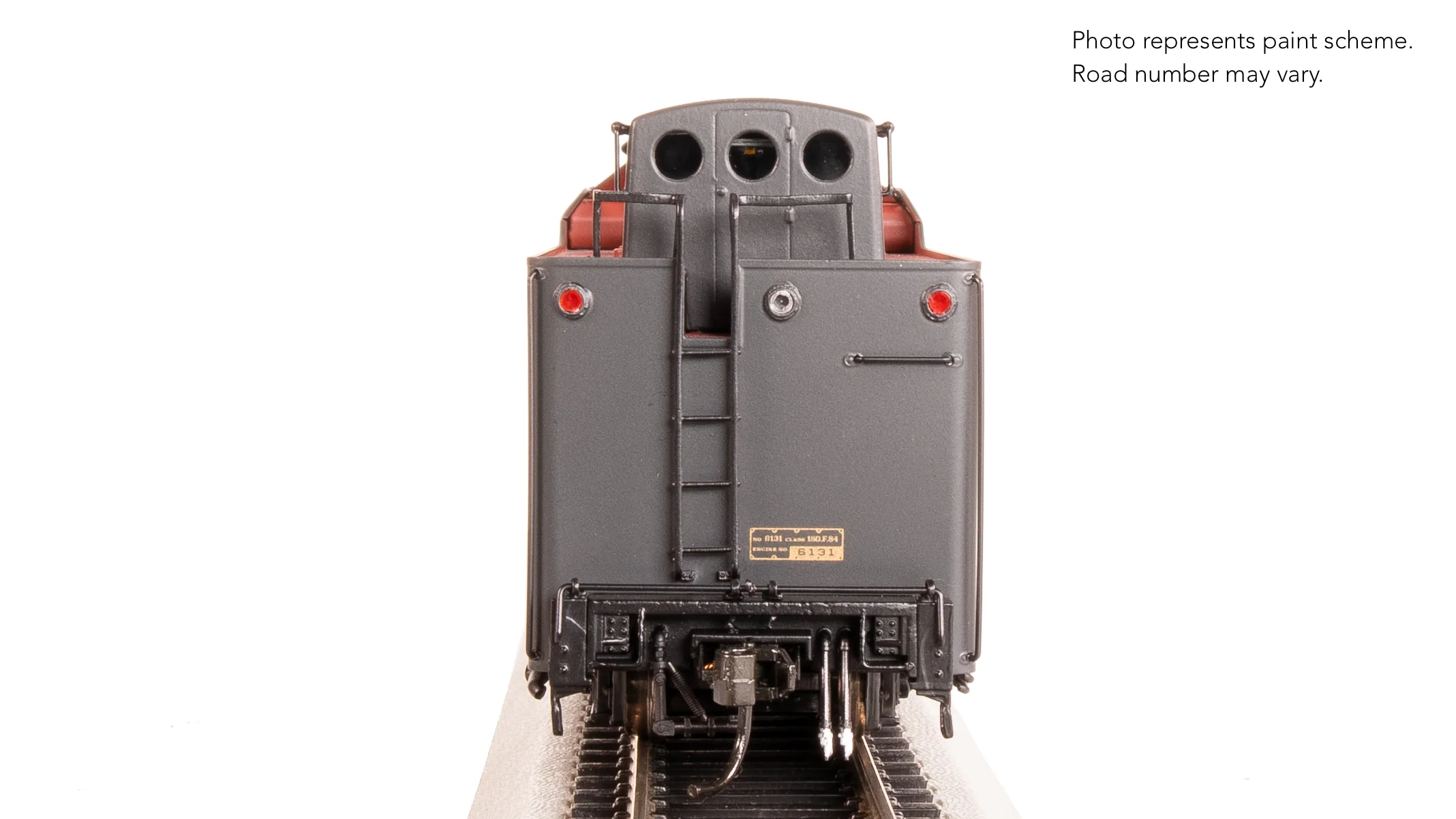 8052 PRR Q2 Duplex, 4-4-6-4, #6131, Prototype Version, 18,000 gallon tender, No-Sound / DCC-Ready, HO - Image 16