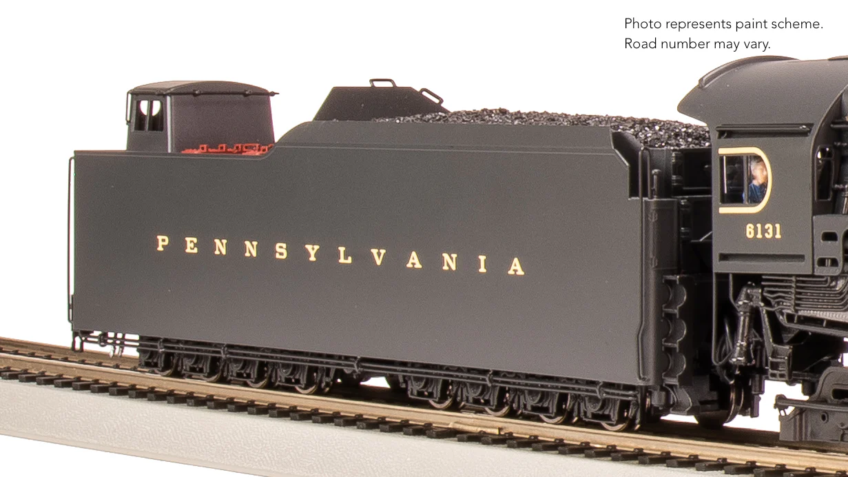 8052 PRR Q2 Duplex, 4-4-6-4, #6131, Prototype Version, 18,000 gallon tender, No-Sound / DCC-Ready, HO - Image 19