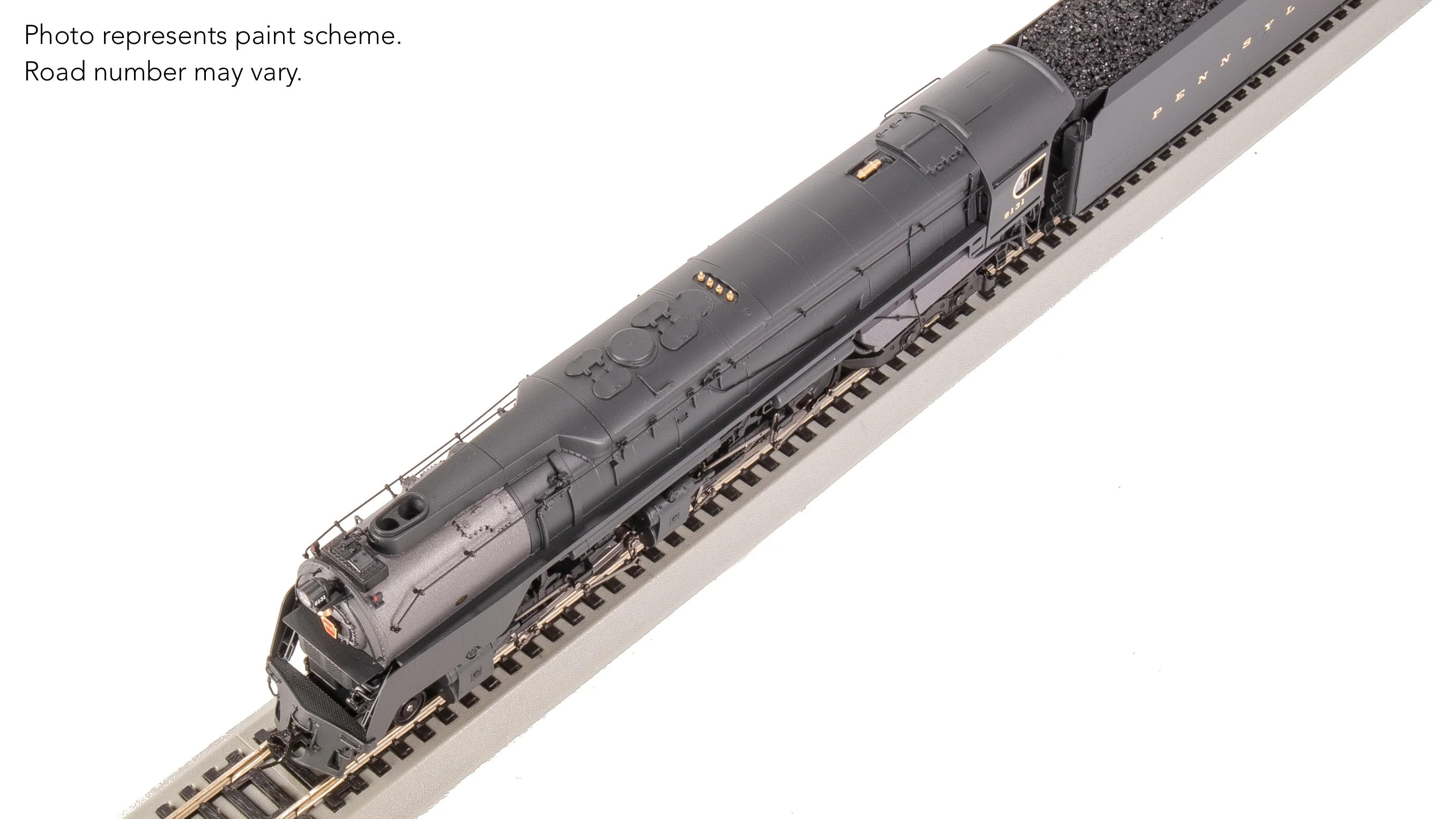 8052 PRR Q2 Duplex, 4-4-6-4, #6131, Prototype Version, 18,000 gallon tender, No-Sound / DCC-Ready, HO - Image 30