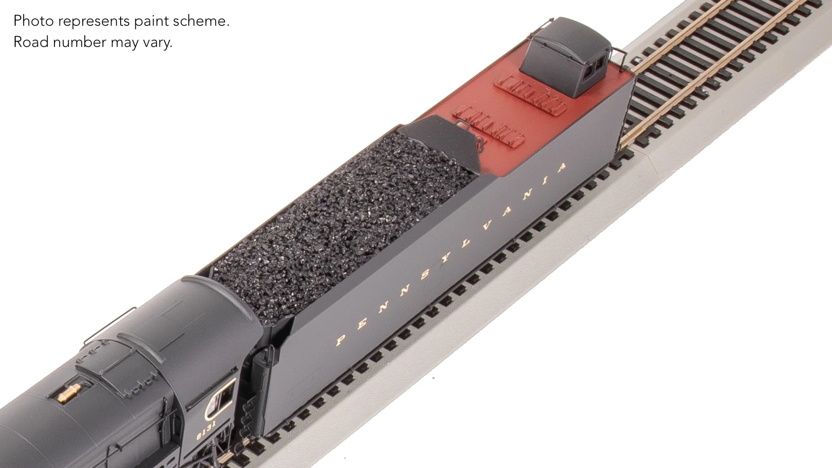 8052 PRR Q2 Duplex, 4-4-6-4, #6131, Prototype Version, 18,000 gallon tender, No-Sound / DCC-Ready, HO - Image 31