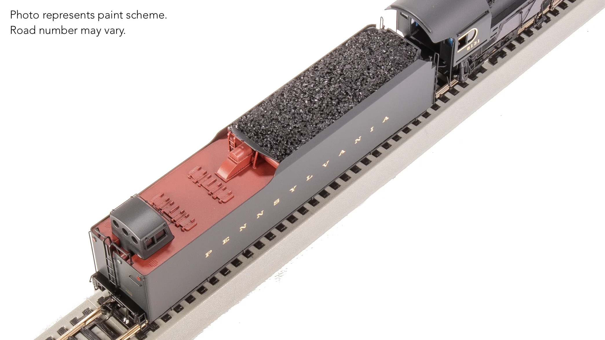 8052 PRR Q2 Duplex, 4-4-6-4, #6131, Prototype Version, 18,000 gallon tender, No-Sound / DCC-Ready, HO - Image 33
