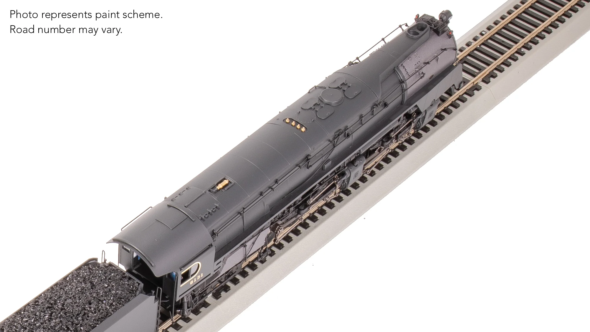 8052 PRR Q2 Duplex, 4-4-6-4, #6131, Prototype Version, 18,000 gallon tender, No-Sound / DCC-Ready, HO - Image 34