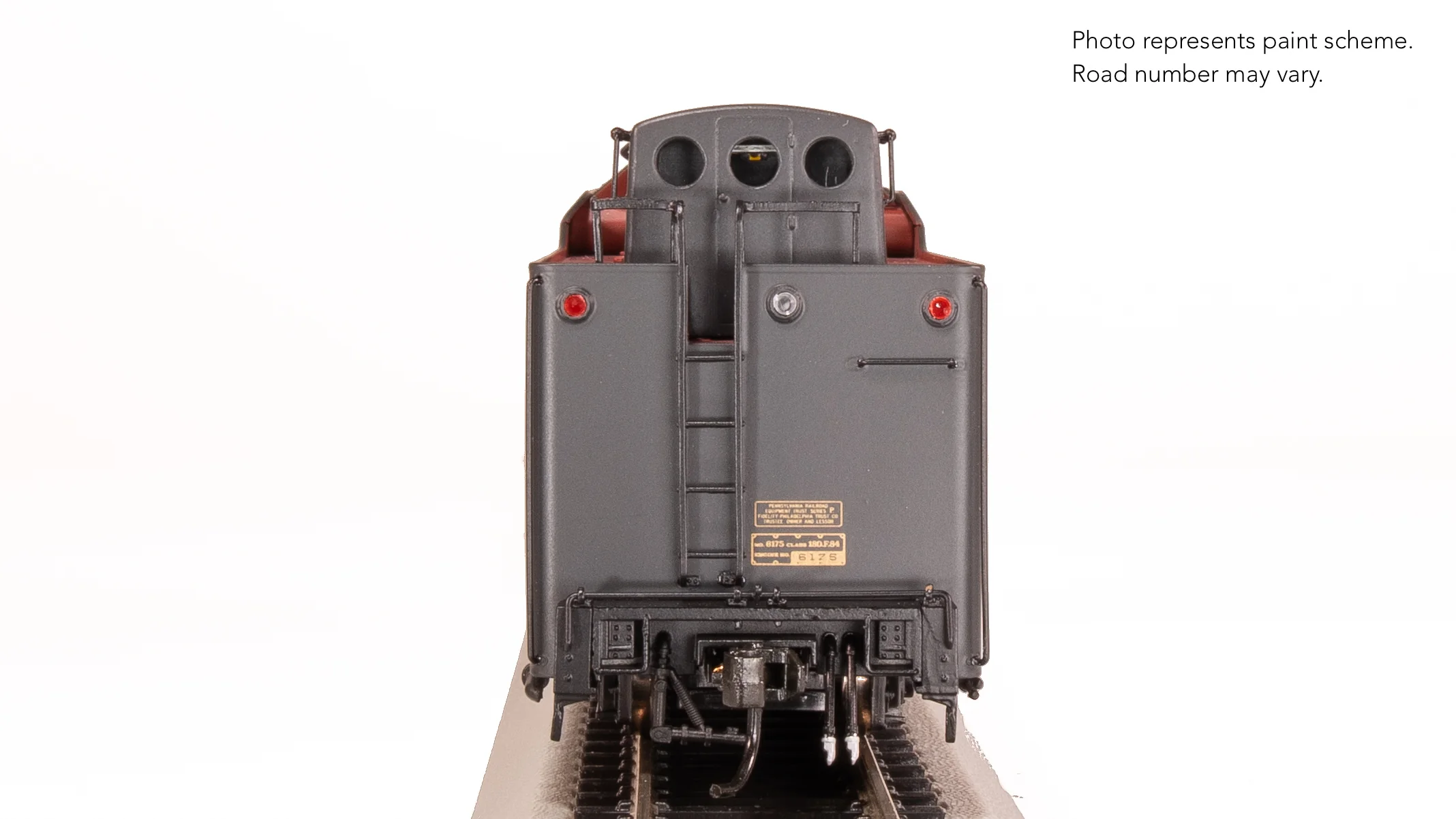 8053 PRR Q2 Duplex, 4-4-6-4, #6175, Production Version, 18,000 gallon tender, No-Sound / DCC-Ready, HO - Image 16