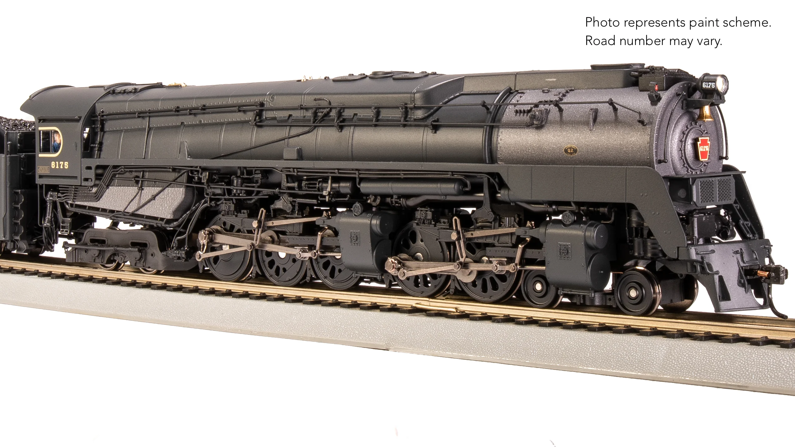 8053 PRR Q2 Duplex, 4-4-6-4, #6175, Production Version, 18,000 gallon tender, No-Sound / DCC-Ready, HO - Image 18