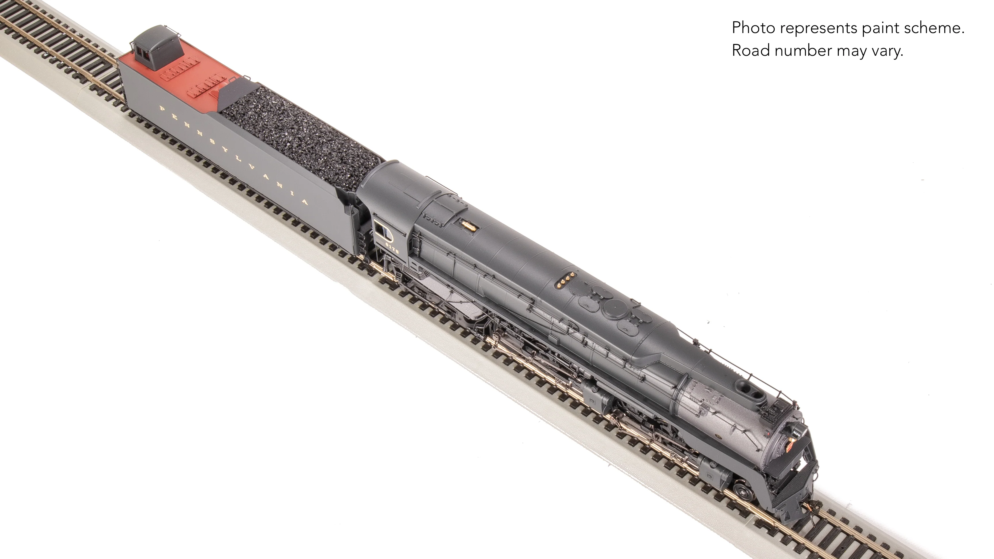 8053 PRR Q2 Duplex, 4-4-6-4, #6175, Production Version, 18,000 gallon tender, No-Sound / DCC-Ready, HO - Image 23