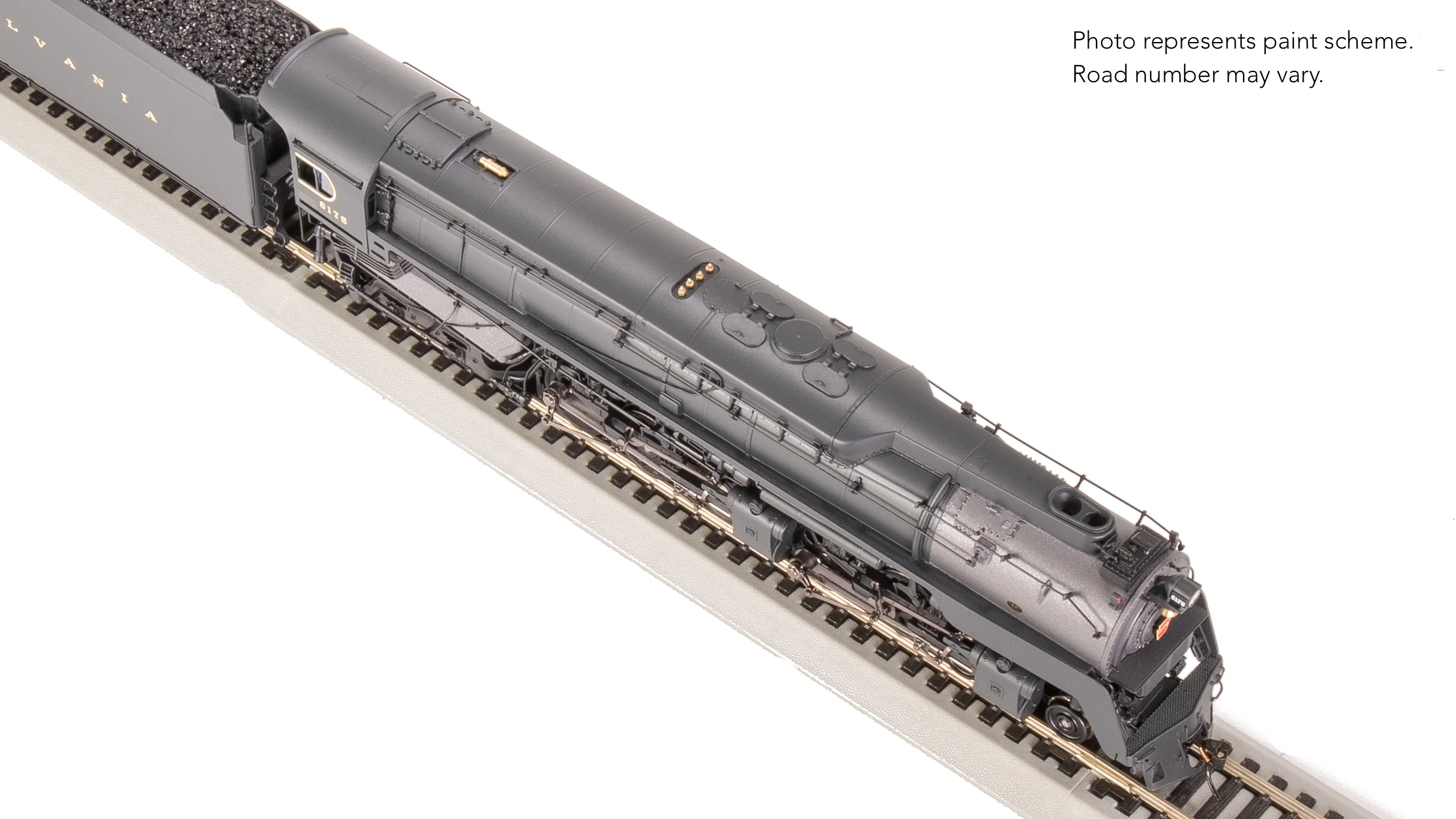 8053 PRR Q2 Duplex, 4-4-6-4, #6175, Production Version, 18,000 gallon tender, No-Sound / DCC-Ready, HO - Image 24