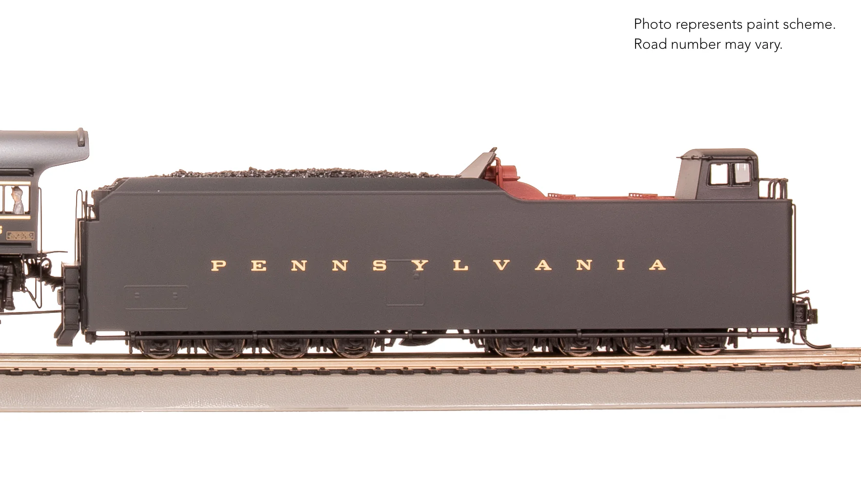 8053 PRR Q2 Duplex, 4-4-6-4, #6175, Production Version, 18,000 gallon tender, No-Sound / DCC-Ready, HO - Image 3