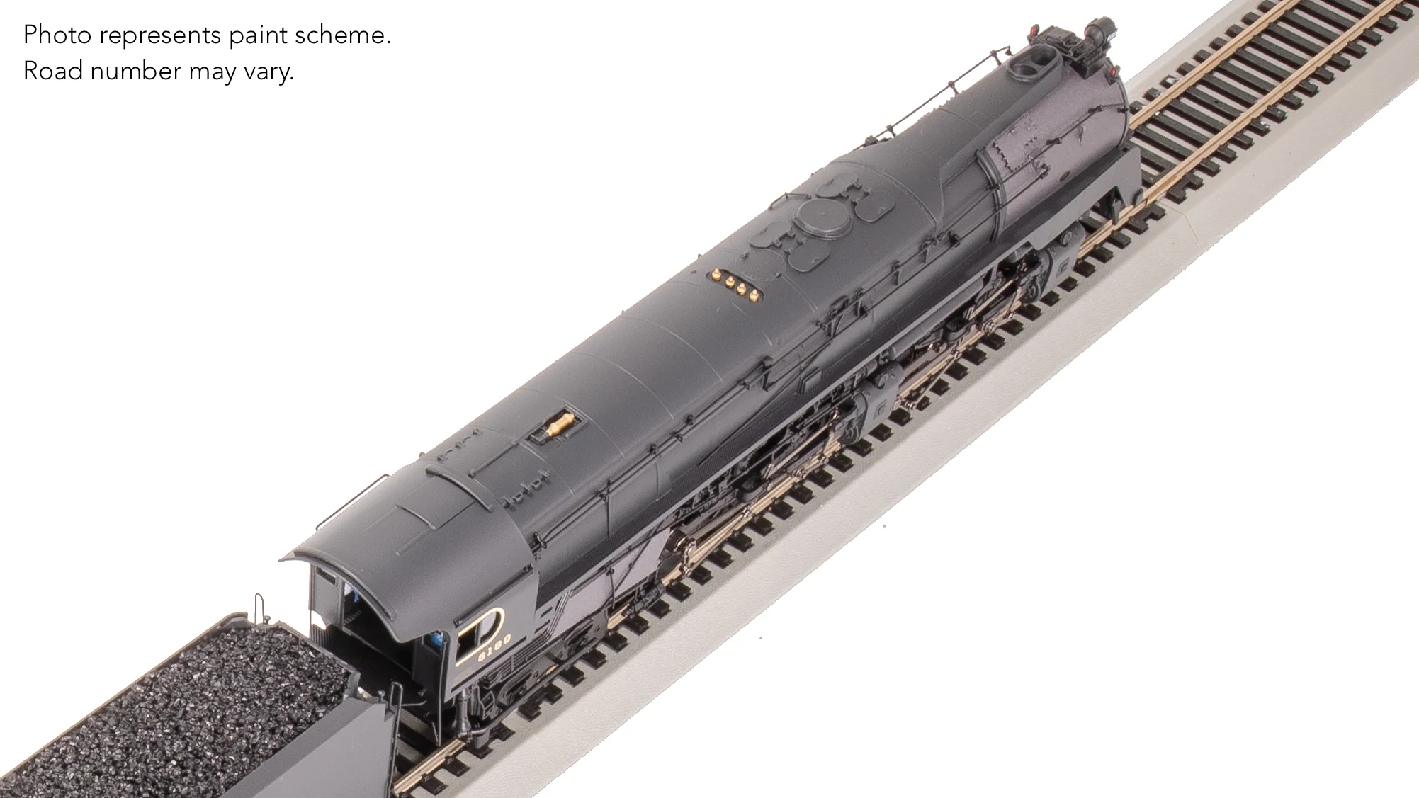 8054 PRR Q2 Duplex, 4-4-6-4, #6180, Production Version, 18,000 gallon tender, No-Sound / DCC-Ready, HO - Image 34