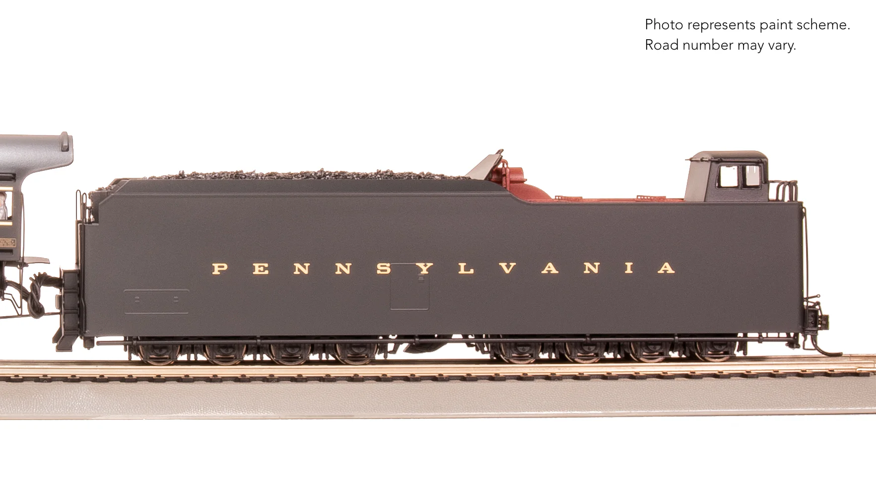 8055 PRR Q2 Duplex, 4-4-6-4, #6182, Production Version, 18,000 gallon tender, No-Sound / DCC-Ready, HO - Image 3