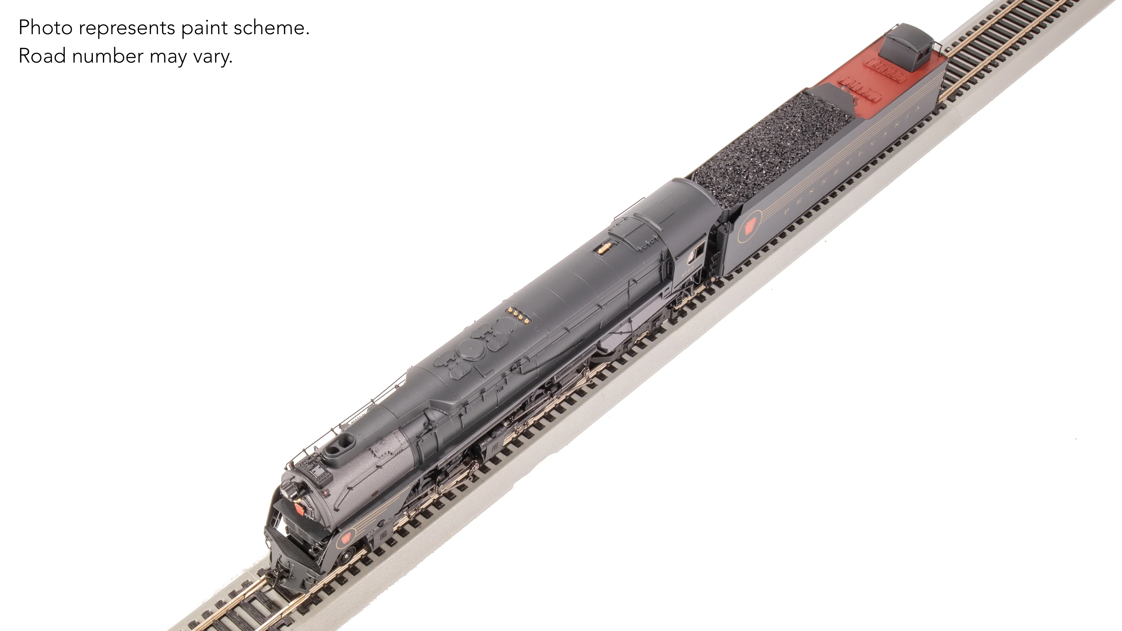 8056 PRR Q2 Duplex, 4-4-6-4, #6190, Prototype Version, DGLE 5-Stripe Fantasy Scheme, No-Sound / DCC-Ready, HO - Image 29