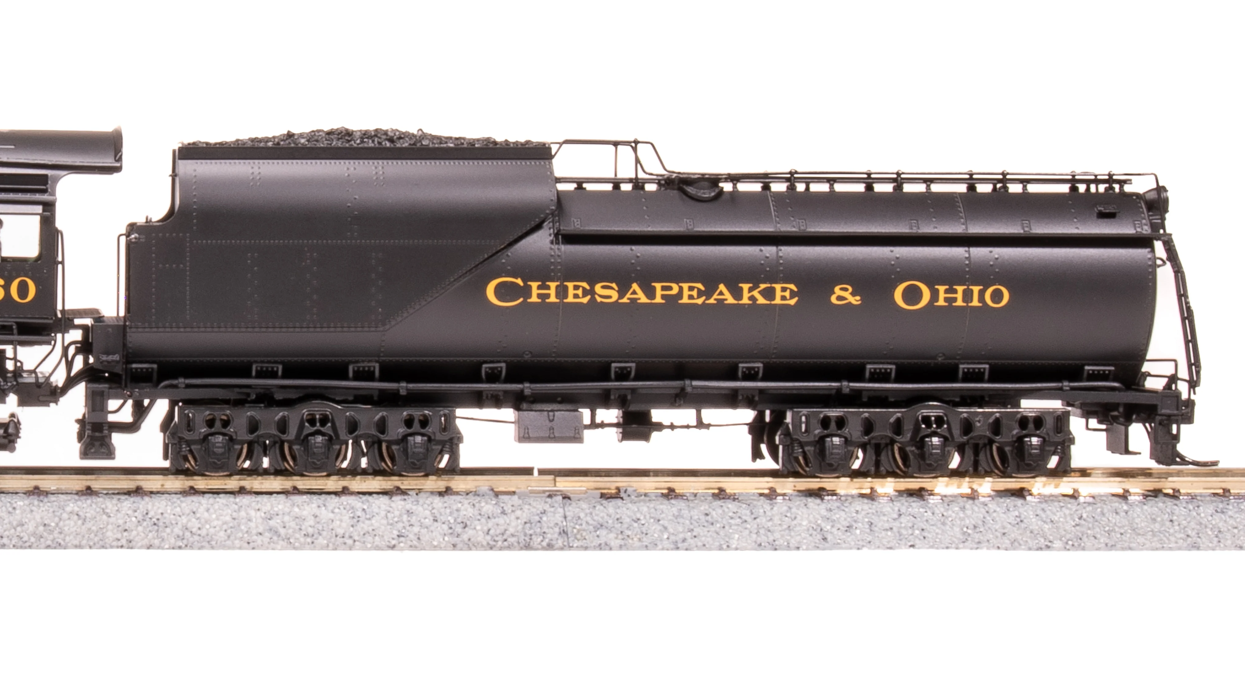 8184 Chesapeake & Ohio K-2 Mikado, #1177, 16-VC Tender, No-Sound / DCC-Ready, HO - Image 13