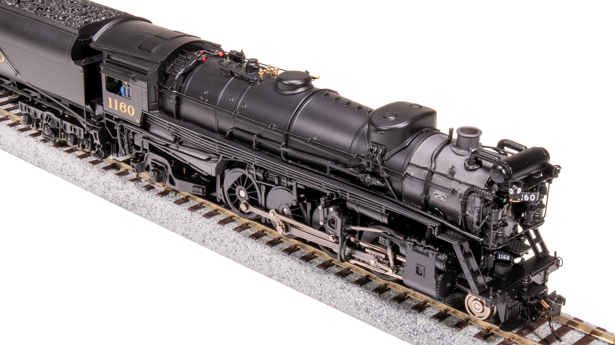 8184 Chesapeake & Ohio K-2 Mikado, #1177, 16-VC Tender, No-Sound / DCC-Ready, HO - Image 8